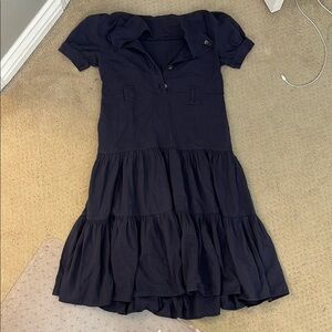 gilli ruffle button dress